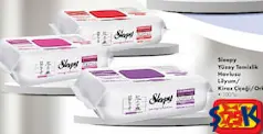 SLEEPY YÜZEY TEMİZLİK HAVLUSU 100'LÜ fiyat ve kampanya bilgisi
